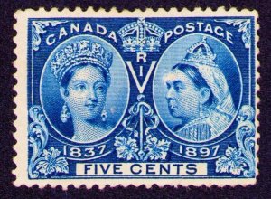 Canada #54 Mint Unused No Gum Jubilee 1897