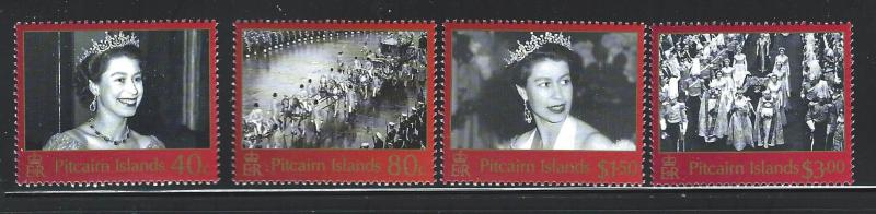 Pitcairn Island   mnh sc 577 - 580