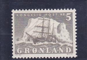 Greenland  Scott#  38  MH