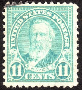 1922, US 11c, Hayes, Used, Sc 563