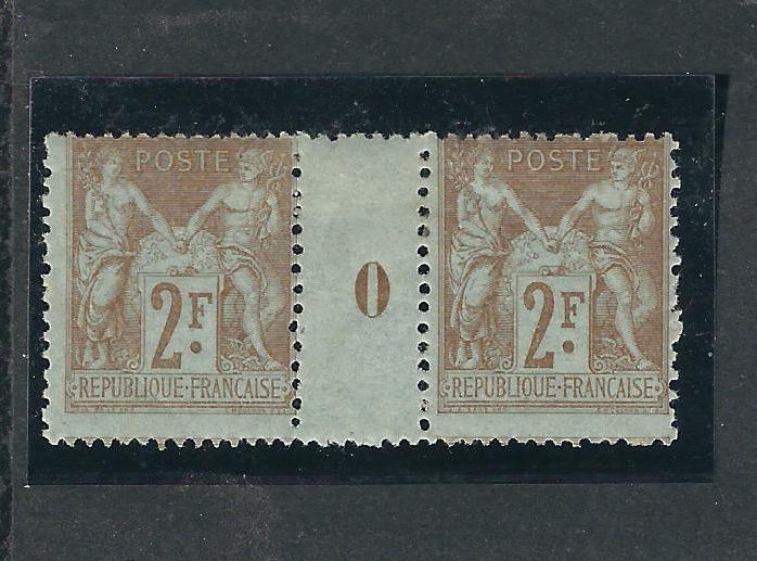 France 108 Y&T 106 Millesime MNH Avg 1900 YCV $1290 Est