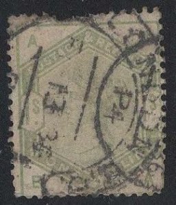 Great Britain 107, used, CV $300.00. Space Filler