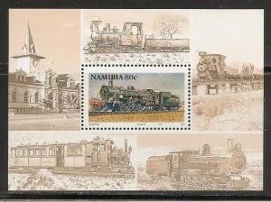 Namibia 772 NOTE 1994 Train s.s. MNH