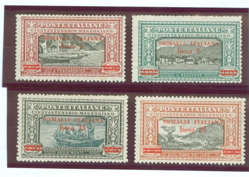 Somalia (Italian Somaliland) #61-64 Unused