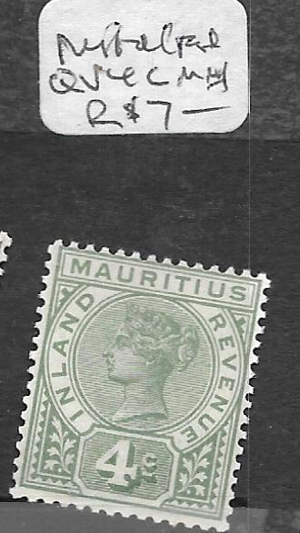 MAURITIUS  (PP1010B) QV POSTAL REVENUE 4C  MNH