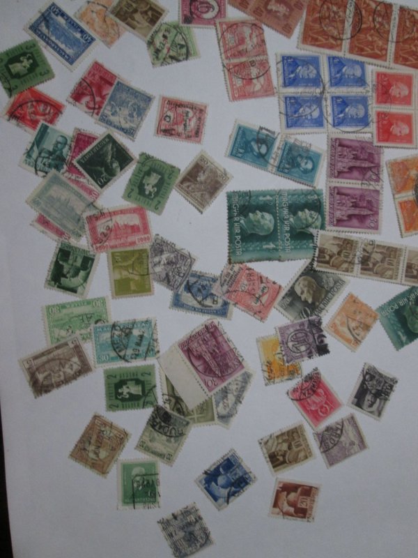 Blocks and other OLD STAMPS. Madyar - HUNGARY STamps LOT.