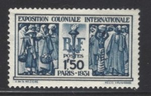 France #262 French Colonials, (1930) XF NH