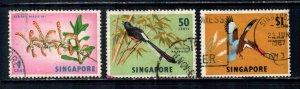 Singapore #62, 66, 67  Used  Scott $1.45