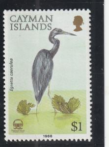 Cayman Islands  Scott#  597  MNH