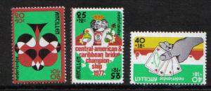 Netherlands Antilles 1977  MNH   Amphilex '77  complete