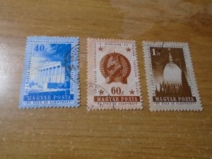 Hungary  #  1085-87  used