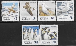New Zealand 1008-13   1990  set 6  VF NH