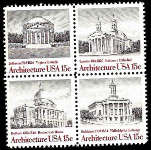 # 1779-1782 MNT NEVER HINGED AMERICAN ARCHITECTURE