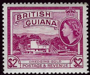 British Guiana #266 Mint OG F-VF SCV$22.00...Win a Bargain!