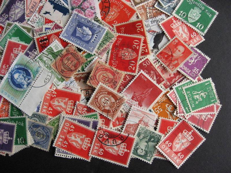 Hoard breakup mixture 300 NORWAY Duplicates & mixed condition