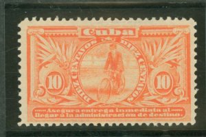 Cuba #E3 Unused Single