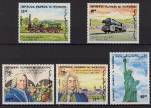 [Hip2453] Mauritania 1985 Good Set Very Fine MNH Stamps
