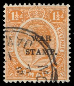 Jamaica #MR5 King George V; Used