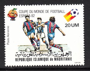 Mauritania C199 Soccer MNH VF