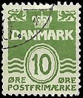 DENMARK   #318 USED (1)