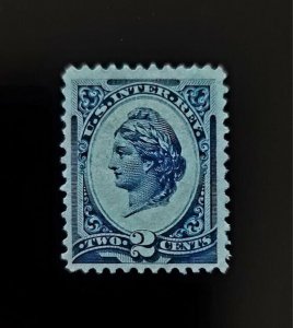 1878 2c U.S. Internal Revenue, Liberty, Blue R152b