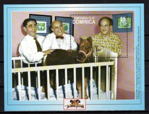 Dominica 2353 MNH Horses Pony The Three Stooges Zayix Stamps ZAYIX 0125M0240