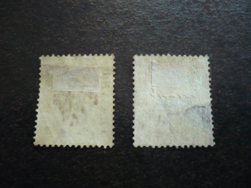 Stamps - Mauritius - Revenues - Used 2 Stamps