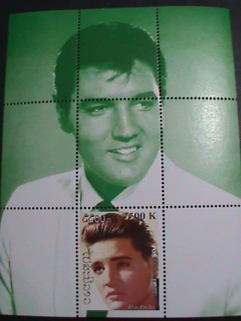 LAOS STAMP:2000 ROCK & ROLL MOVIE STAR ELVIS PRESLEY MNH S/S SHEET VERY FINE