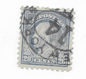 U.S. #476 Crease Used CAT VALUE $20.00