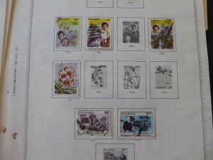 Philippines 1978-1991 Stamp Collection on Album Pages