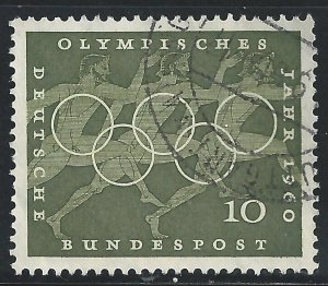 Germany #814 10pf Sprinters