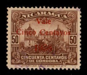 Nicaragua #672 used