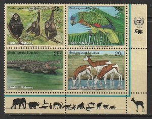 1994 UN-NY - Sc 642a - MNH VF - PB LR - Endangered species