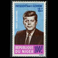 NIGER 1964 - Scott# C44 Pre.Kennedy Set of 1 LH