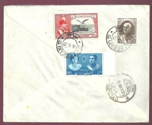 Airmail cover from Tehran to Berlin Persia Perse Persien