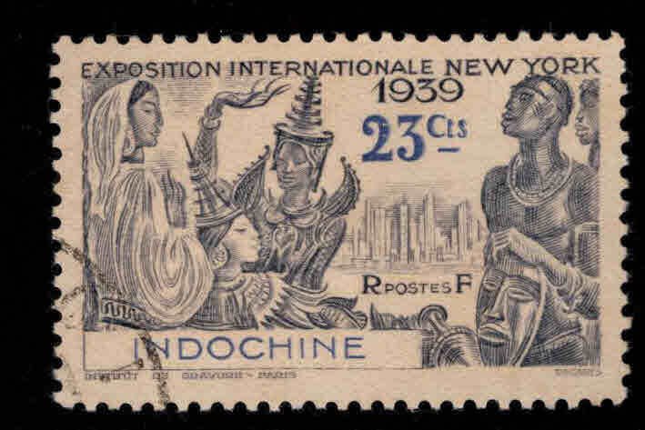 French Indo-China Scott 204 Used 1939 New York Expo stamp