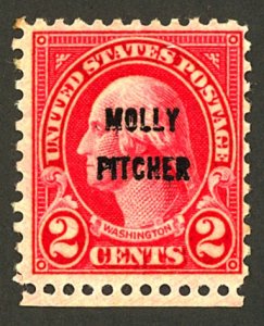 U.S. #646 MINT OG NH