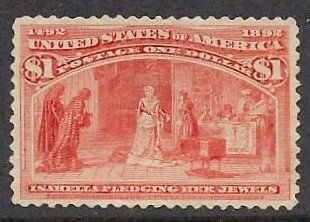 United States #241 - OG - A Striking Stamp - CV $1000