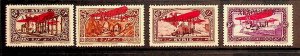 ALAOUITES Sc C9-12 NH ISSUE OF 1928 - OVERPRINTS