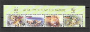 GHANA WWF 2004 SG 3432/5 MNH