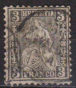 Switzerland #42 F-VF Used CV $115.00 (B8450)