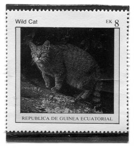 Equatorial Guinea 1976  DOMESTIC CAT 1 value Perforated Mint (NH)