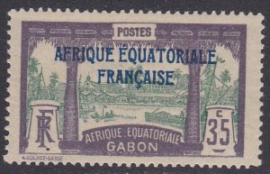 Gabon Sc #98 Mint Hinged