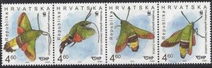 Croatia 2012 MNH Stamps Scott 848 Insects Moths