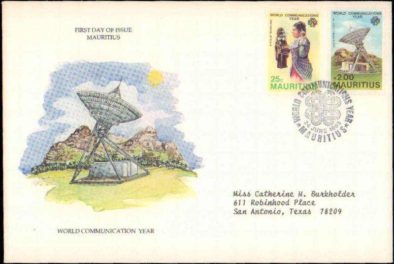 Mauritius, Worldwide First Day Cover