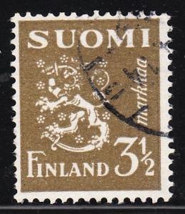 Finland 176A -  FVF used