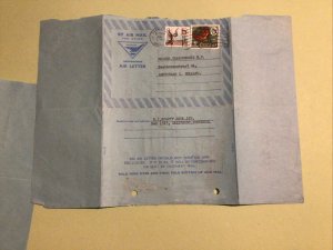Rhodesia airmail Air Letter Cover 6 Items Ref A1270 