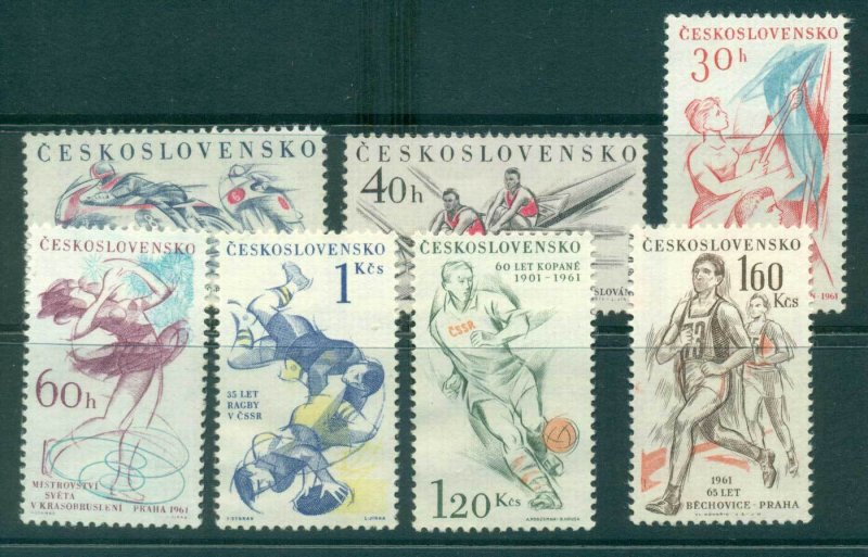 Czechoslovakia 1961 Sports Events MUH lot38357