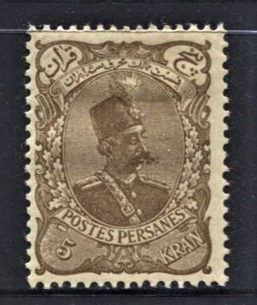 STAMP STATION PERTH Iran #149 Mozaffar - eddin Shah Qajar - MH -  Unchecked