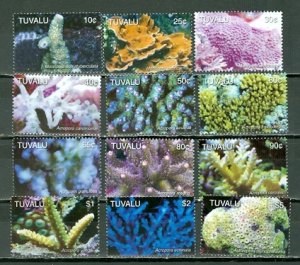 TUVALU  2006 CORALS #995-1006 SET MNH...$19.00